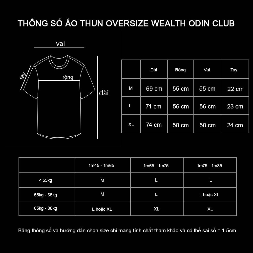 Áo thun oversize Wealth ODIN CLUB, Áo phông chất liệu 100% cotton co giãn 2 chiều, Local Brand ODIN CLUB
