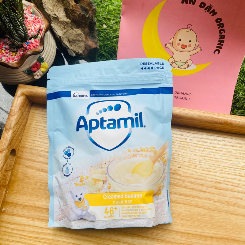 Bột ăn dặm Aptamil cho bé 4-6m+