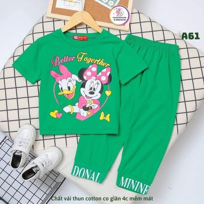 Bộ bé gái quần dài