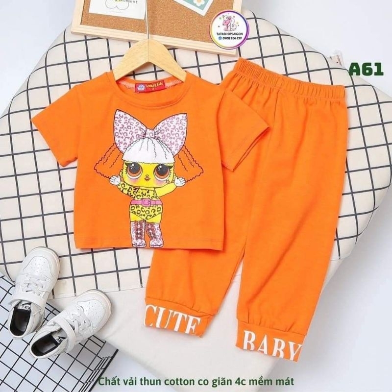 Bộ bé gái quần dài