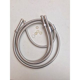 Dây sen tắm, dây xịt vệ sinh 3 lớp inox 304 điện phân sáng bóng và giá đỡ bát sen, xịt các loại