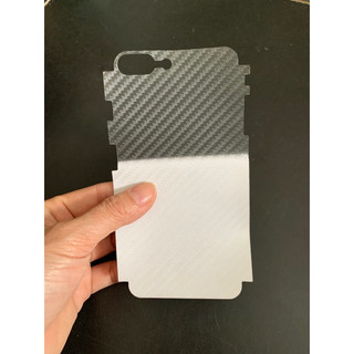 Miếng dán ppf lưng cacbon iphone 6plus 6splus 7plus 8plus
