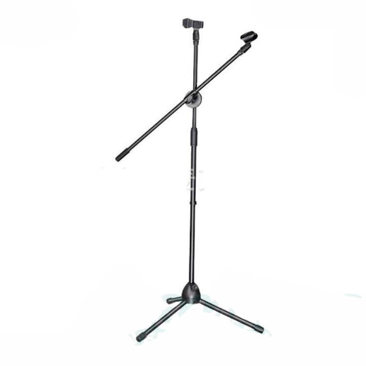 Chân Giữ Micro Đứng  - Giá Đỡ Đế Kẹp Boom Mic Stand Thu Âm LiveStream,