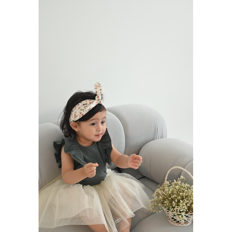 Áo Cánh Tiên Sát Nách Bé Gái Macro & Micro Wing Singlet Top