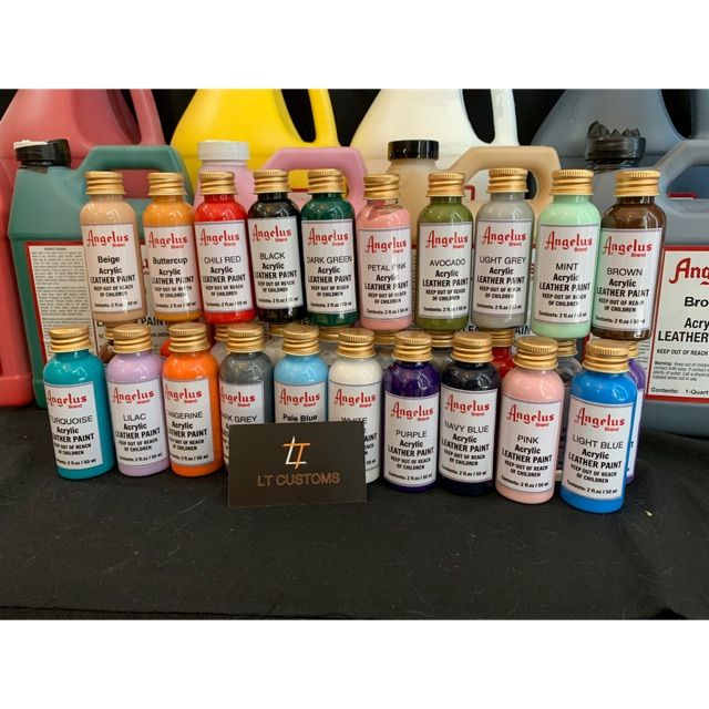 Màu Angelus 100ml Chính Hãng USA 100% Bảng Màu 1