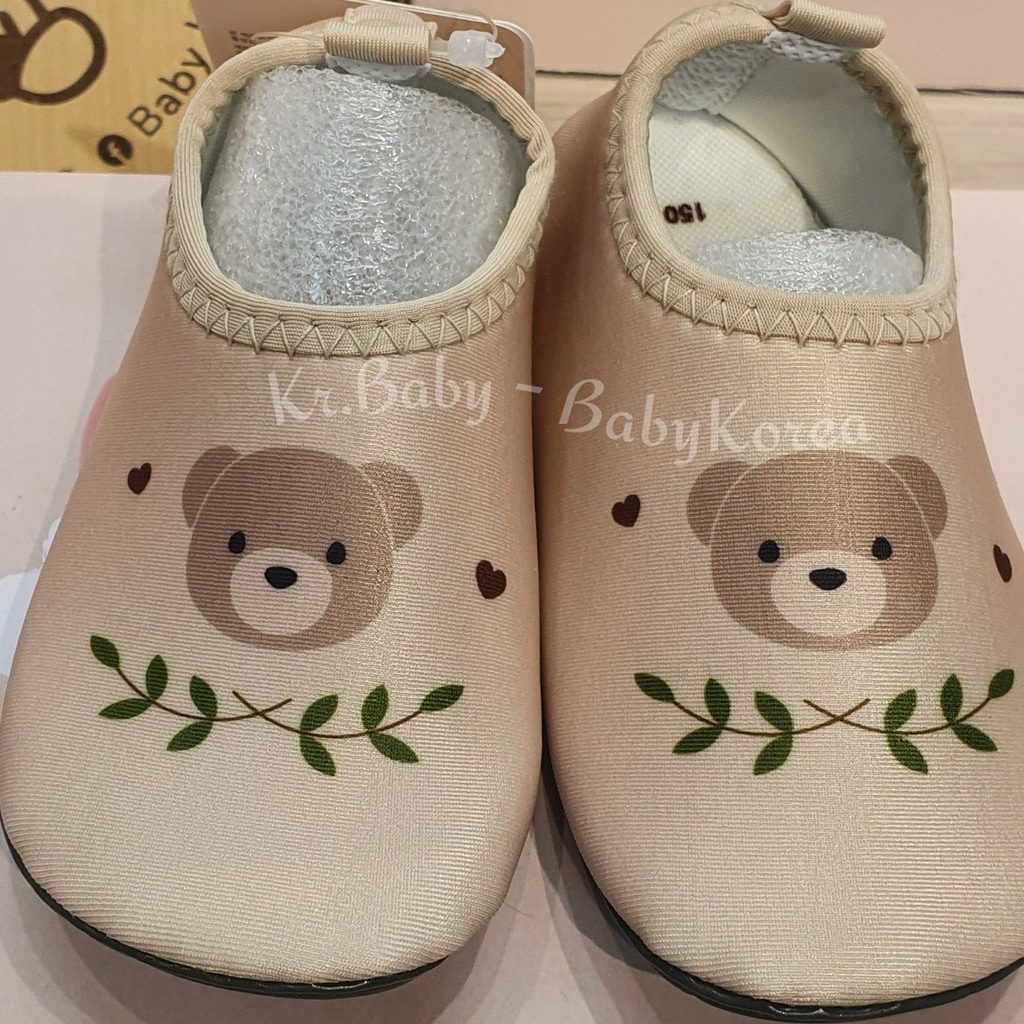 Sale (Chính hãng) Giày bơi Aqua đế chống trơn hoạ tiết đáng yêu KoongsKoongs made in Korea cho bé thời trang trẻ em