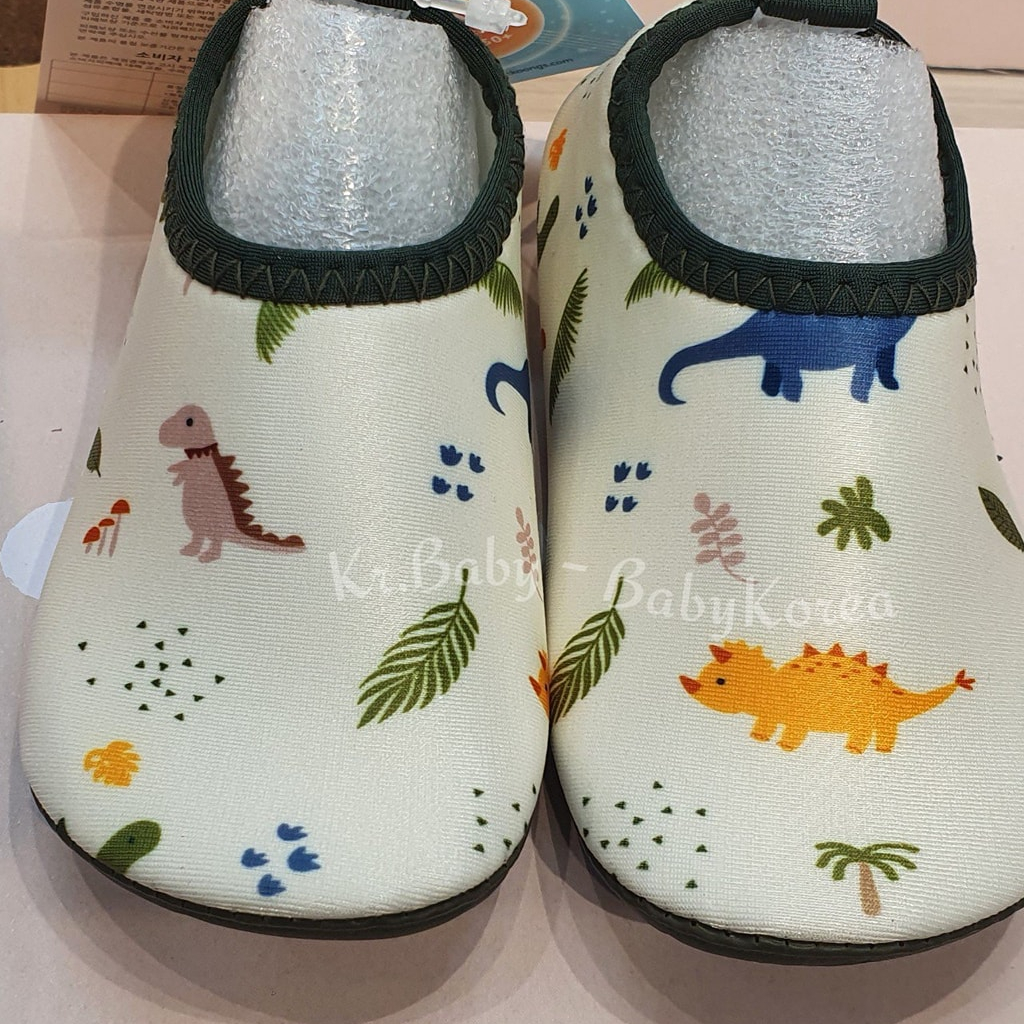 Sale (Chính hãng) Giày bơi Aqua đế chống trơn hoạ tiết đáng yêu KoongsKoongs made in Korea cho bé thời trang trẻ em