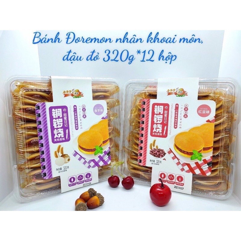 Bánh rán Doraemon  Hongkong - 320g, ăn vặt ngon rẻ TaNo