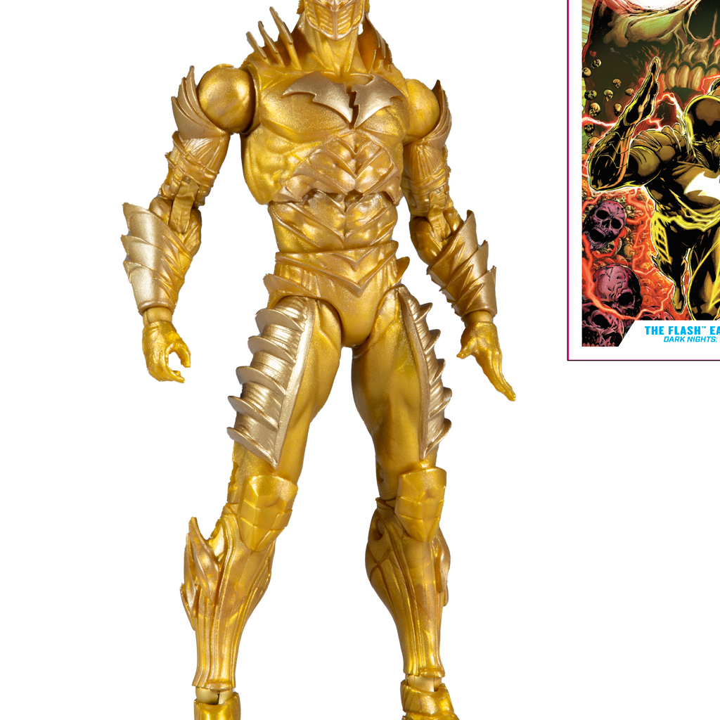 MÔ HÌNH THE FLASH MCFARLANE FLASH EARTH 52 GOLD LABEL