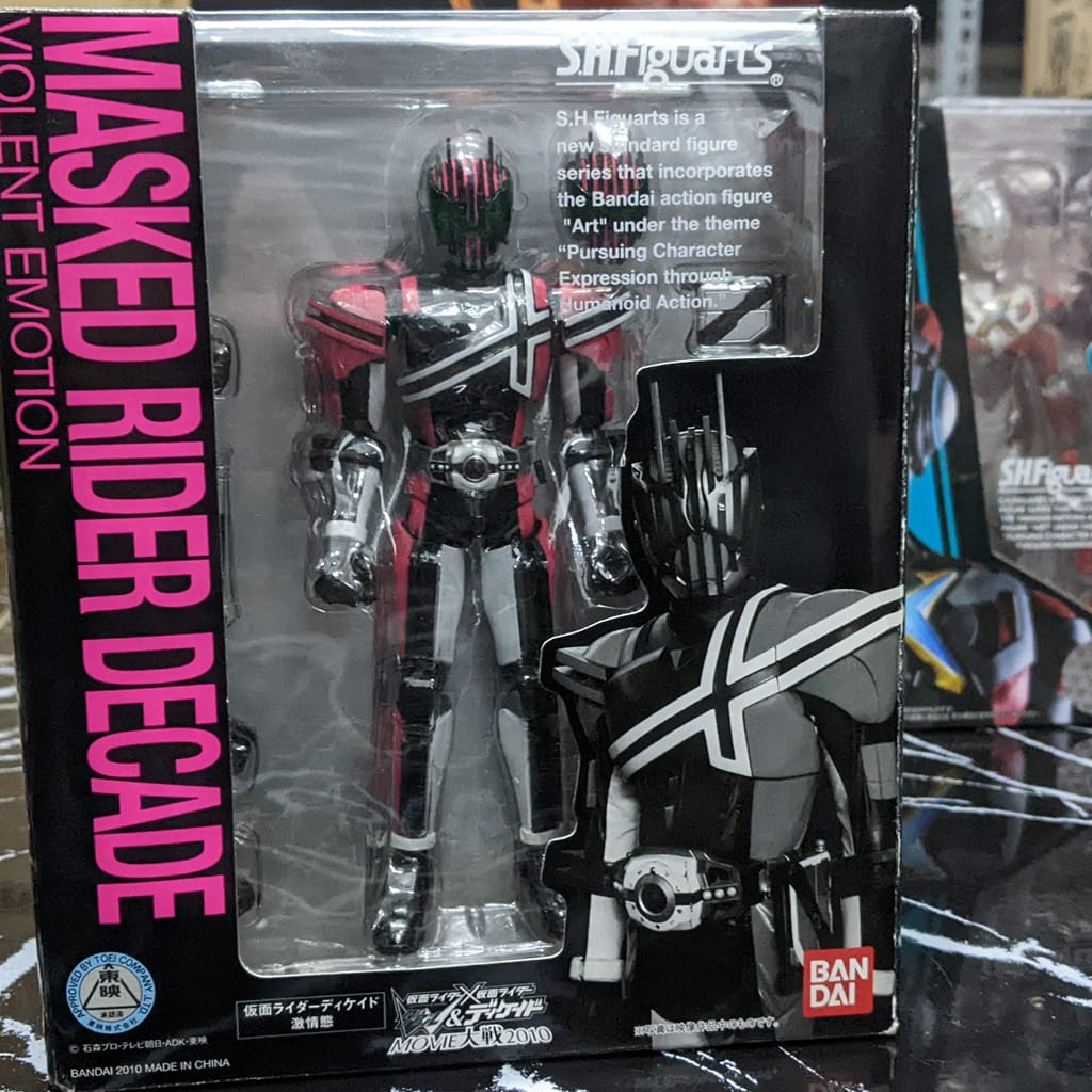 MÔ HÌNH HIỆP SĨ MẶT NẠ THẬP KỈ SHF KAMEN RIDER DECADE VIOLENT 2ND