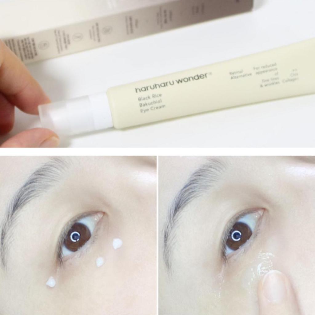 M82_Kem Dưỡng Da Vùng Mắt Haruharu Wonder Black Rice Bakuchiol Eye Cream 20ml