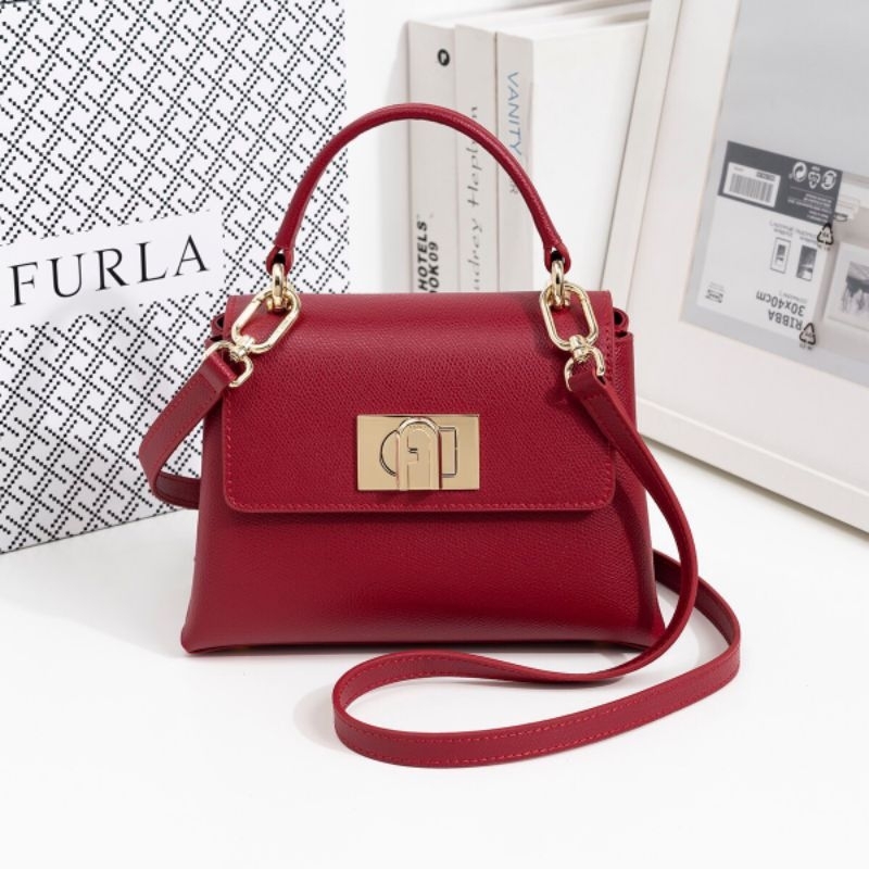 TÚI FURLA 1927 mini top handle (đỏ, đen, kem, nâu)