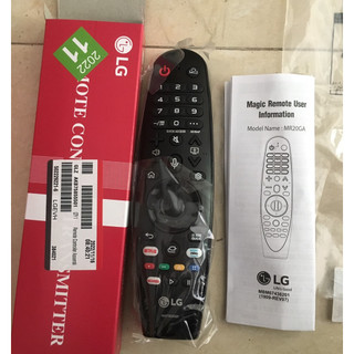 Điều khiển tivi lg giọng nói mr20ga dùng cho các dòng tivi lg 2017, 2018, 2019, 2020 - chính hãng