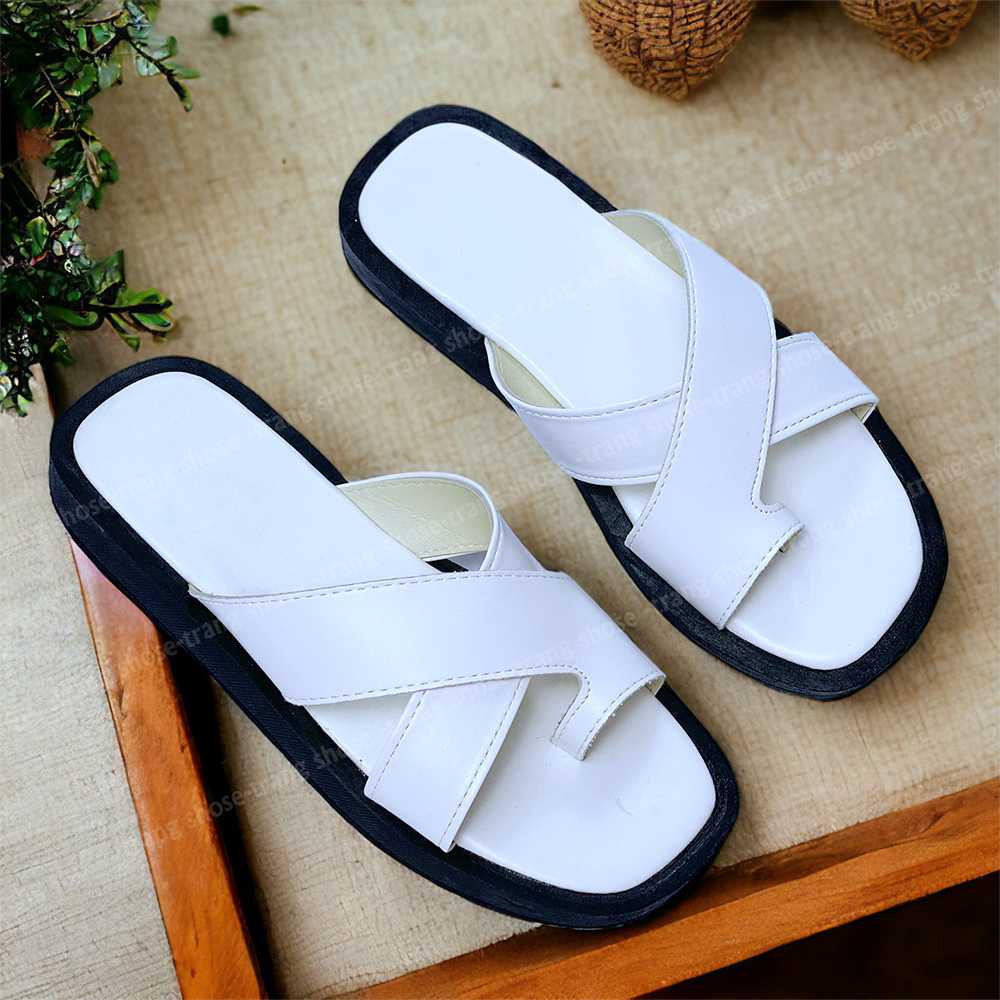 Dép Xỏ Ngón ống | dép Quai Đan Chéo Xin Xắn |- T17