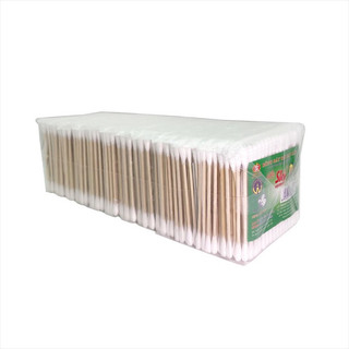 Bông tăm ráy tai ( gỗ )( Bịch 90 que_ lốc 12 gói )