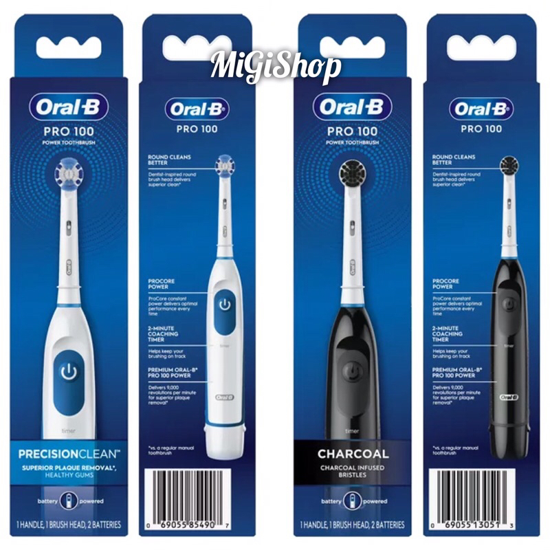 Bàn Chải Pin Oral B Pro 100 Power Toothbrush