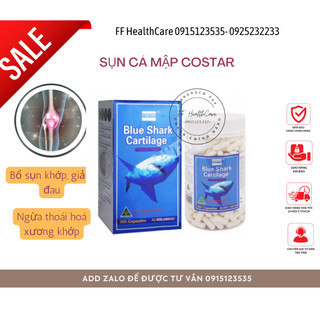 Viên uống sụn cá mập costar shark cartilage 750mg 365v
