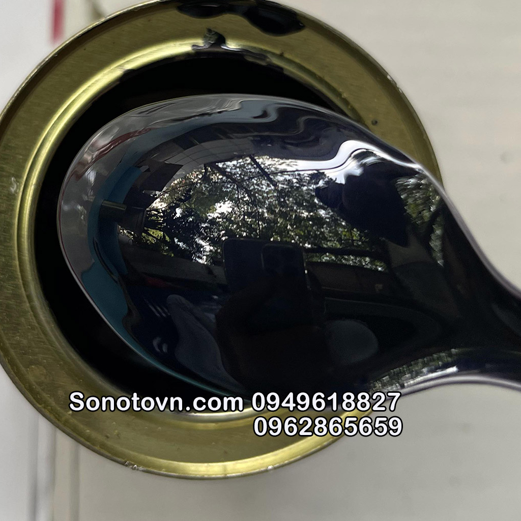 Sơn xe máy Honda Lead màu xanh tím than 1K sơn zin nhà máy