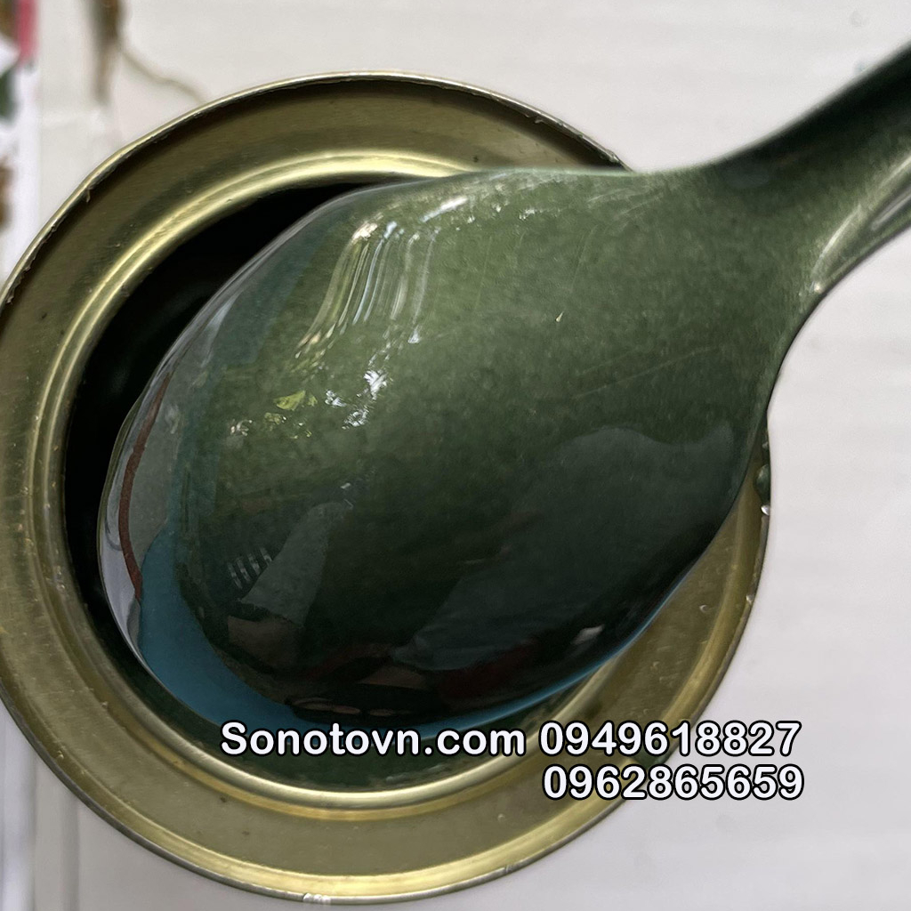 Màu xanh mờ LX sơn xe máy 2K màu hai thành phần zin đẹp nhà máy