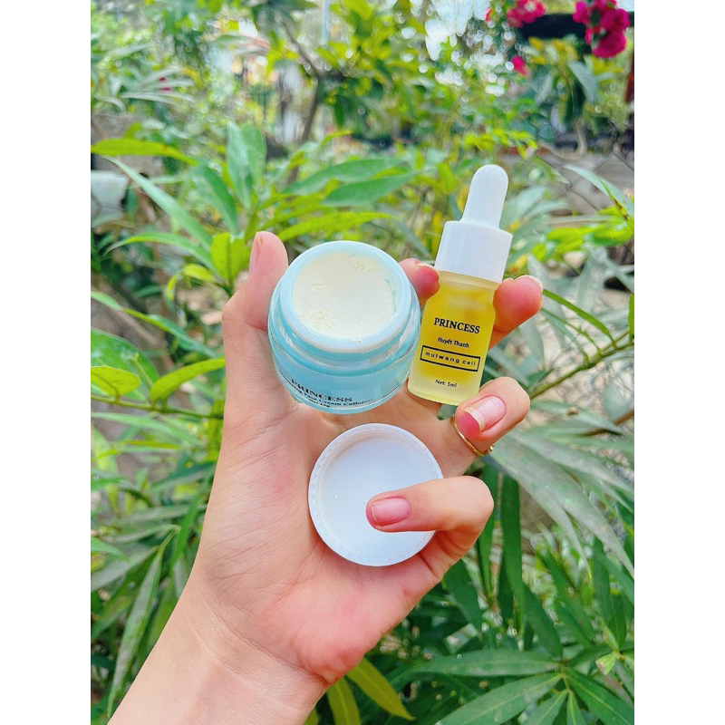 COMBO FACE PRINCESS 1kem +1se rum