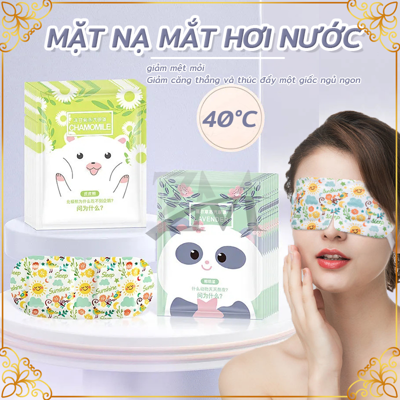 Mặt Nạ Mắt Nóng Xông Hơi, Mặt nạ mắt nóng,mask mắt nóng giúp thư giãn, giảm quầng thâm mắt
