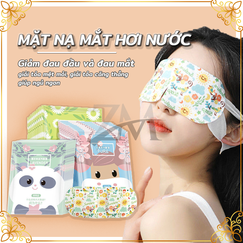 Mặt Nạ Mắt Nóng Xông Hơi, Mặt nạ mắt nóng,mask mắt nóng giúp thư giãn, giảm quầng thâm mắt