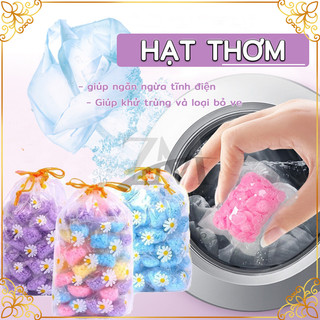 Viên giặt thơm quần áo lưu, hương tới 72h - viên thơm làm mềm vải thích hợp cả giặt tay và giặt máy,15 cái
