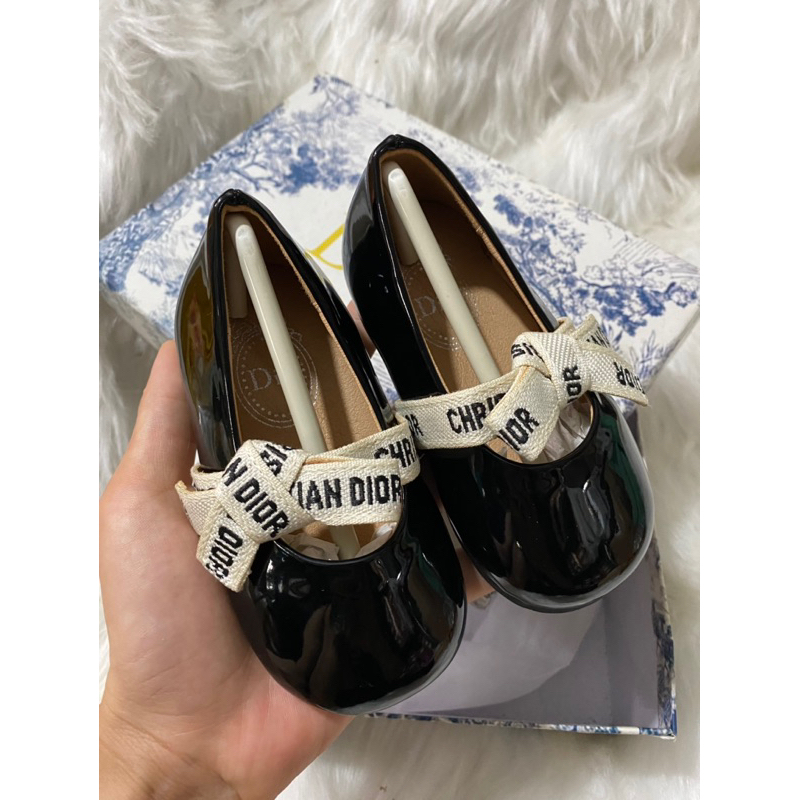 Giầy búp bê cho bé di.or da bóng hàng super cho bé gái full box