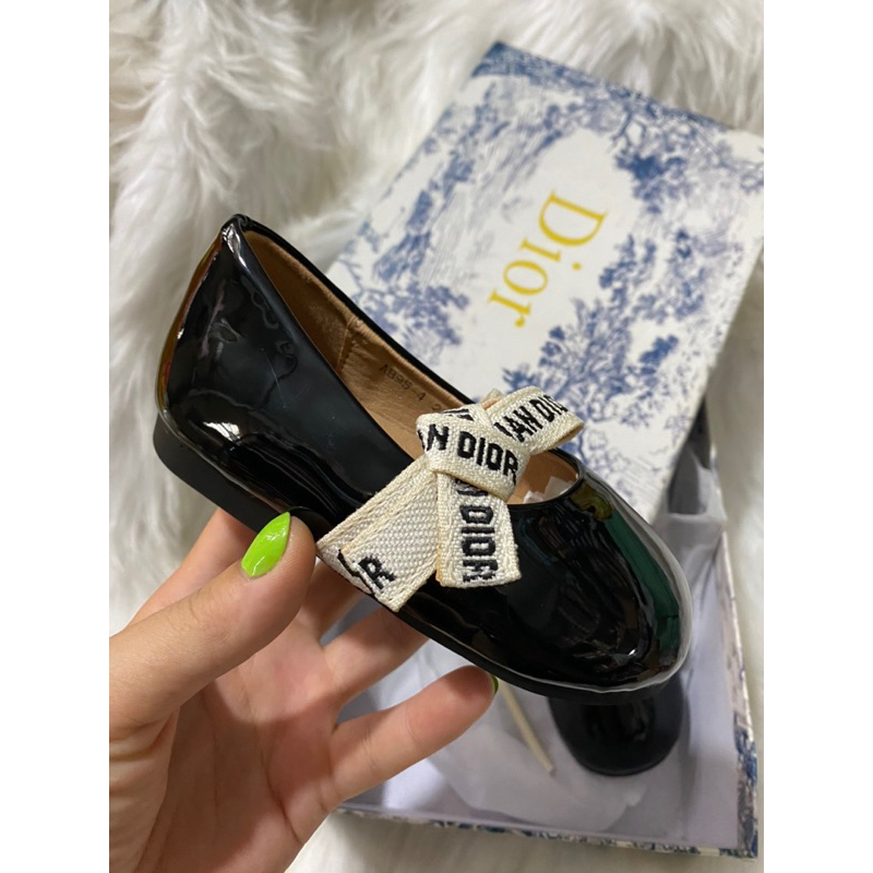 Giầy búp bê cho bé di.or da bóng hàng super cho bé gái full box