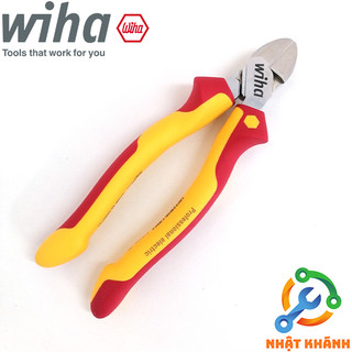 Kìm cắt 7”/180mm cách điện 1000v wiha 43340 chính hãng đức/germany giá rẻ