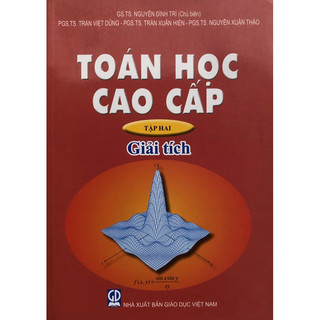 Sách - Toán học cao cấp Tập 2: Giải tích