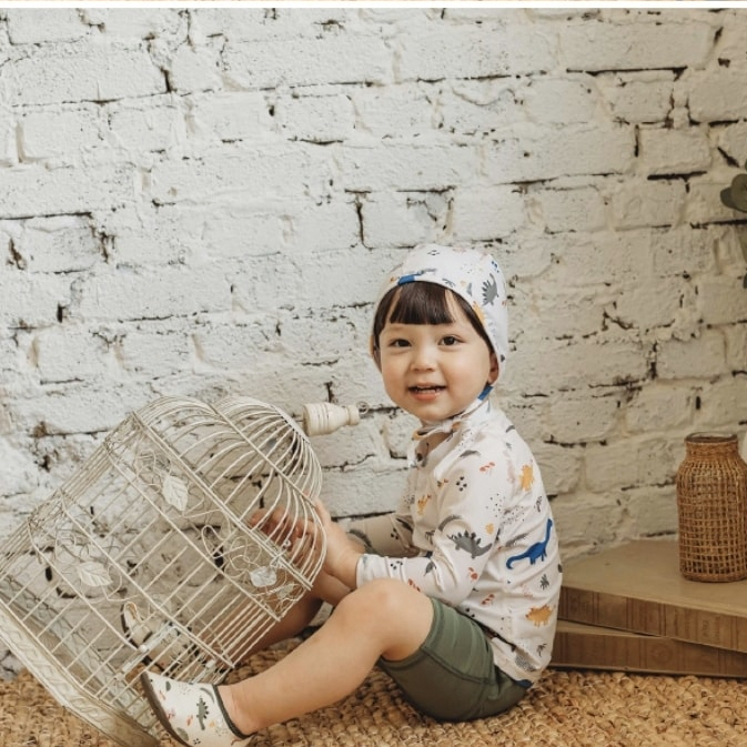 Sale (Chính hãng) Giày bơi Aqua đế chống trơn hoạ tiết đáng yêu KoongsKoongs made in Korea cho bé thời trang trẻ em