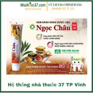 Kem đánh răng Ngọc Châu tuyp lớn 125g