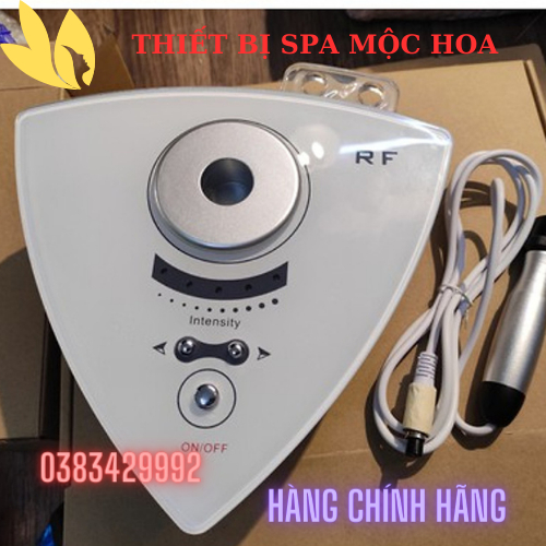 Máy RF 3 Đầu 3 In 1 Nâng Cơ Da Mặt Xoá Nhăn Đuôi Mắt Se Khít Lỗ Chân Lông Chính Hãng Dùng Trong Spa