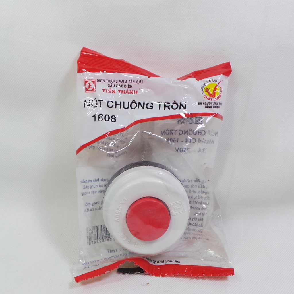 Nút chuông tròn model CT4 - 1608 Tiến Thành