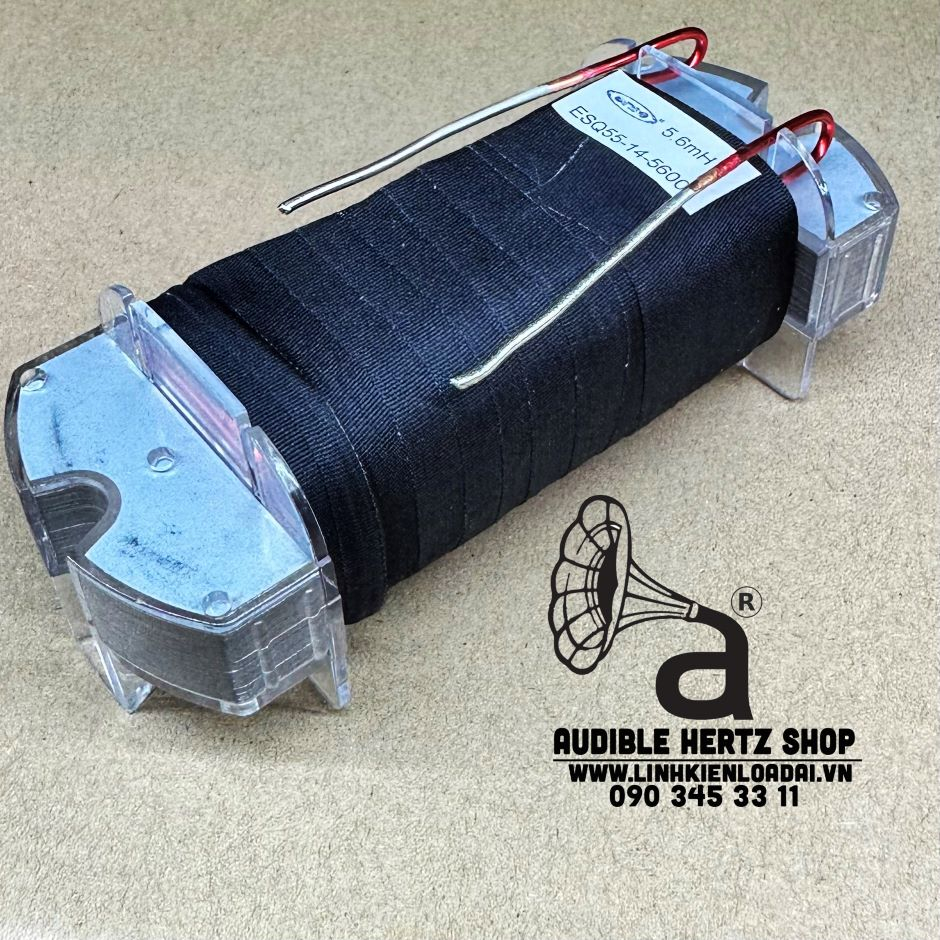 Cuộn cảm 5.6mH cao cấp Erse-Audio lõi FE, dây 1.6mm