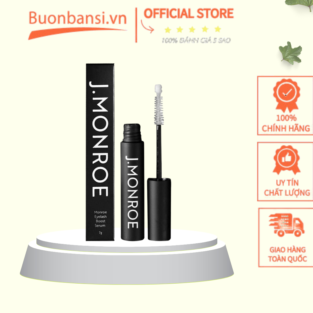 Tinh Chất Dưỡng Mi J.MONROE Monroe Eyelash Boost Serum 7Gr Hàn Quốc