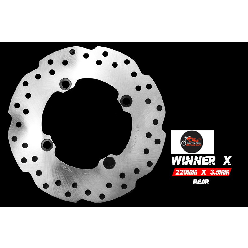 Đĩa thắng sau xe Winner X