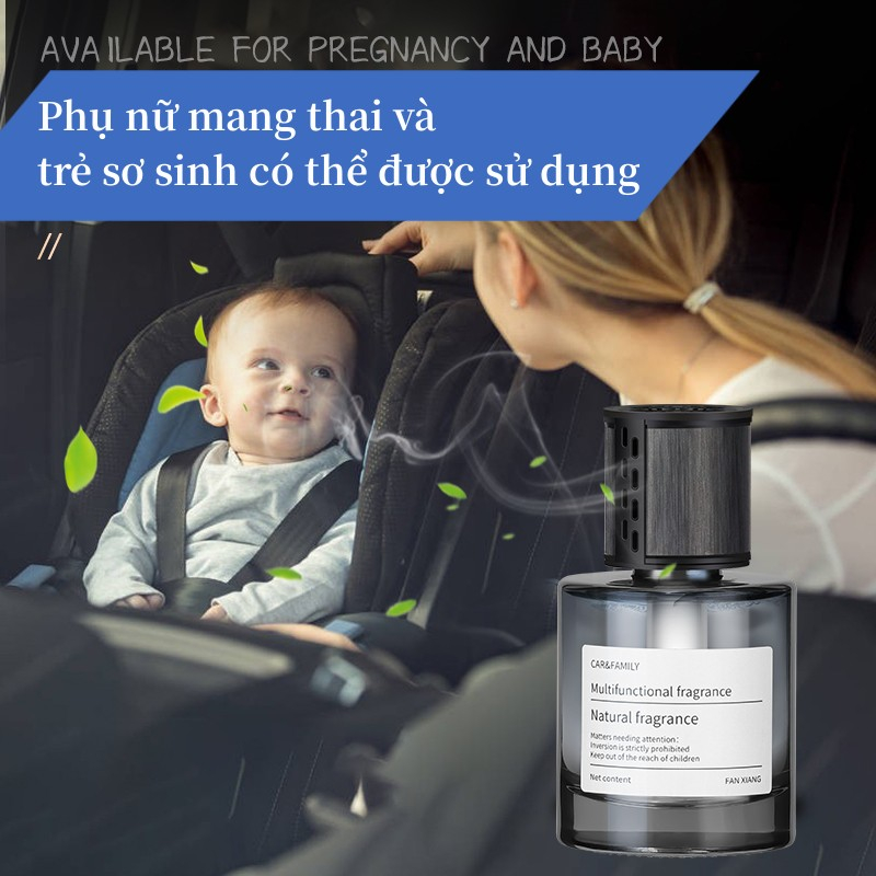 Nước hoa ô tô khử mùi chống say xe an toàn sức khoẻ nước hoa xe hơi chính hãng