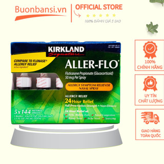 Xịt viêm xoang kirkland aller-flo 18.2ml x 5 lọ mỹ