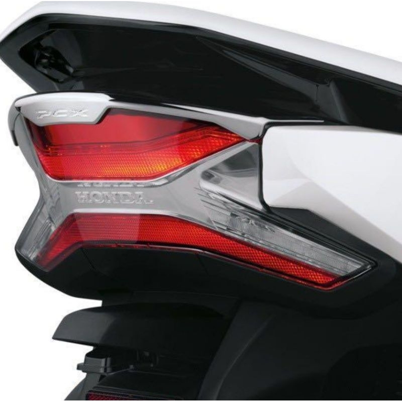 Ốp mạ crom đèn hậu trang trí chính hãng HONDA INDO PCX 125 150 Hybrid ( 2018 -2020)