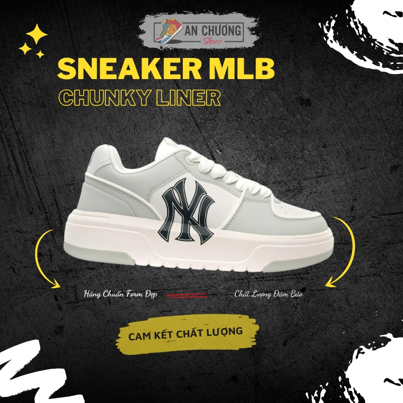 Giày Sneaker MLB  Chunky Liner Grey