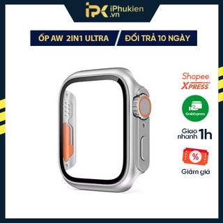 Ốp cường lực 2in1 chống sốc cho aw size 40mm/41mm/44mm/45mm