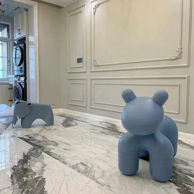 Ghế nhựa pony chair trang trí nội thất, decor nhà cửa siêu xinh