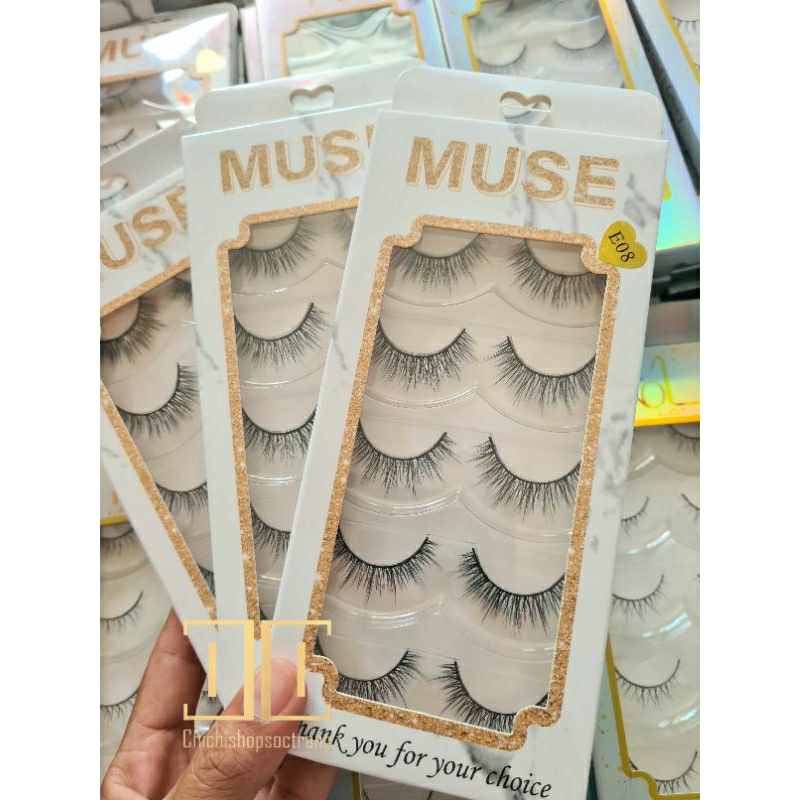 MI CAO CẤP TRANG ĐIỂM CHUYÊN NGHIỆP MI MUSE 5 cặp E08