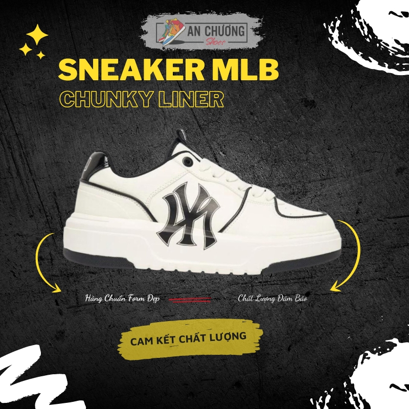 Giày Sneaker MLB Chunky Liner White