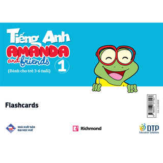 Sách - DTPbooks - Tiếng Anh Amanda and Friends 1 Flashcards