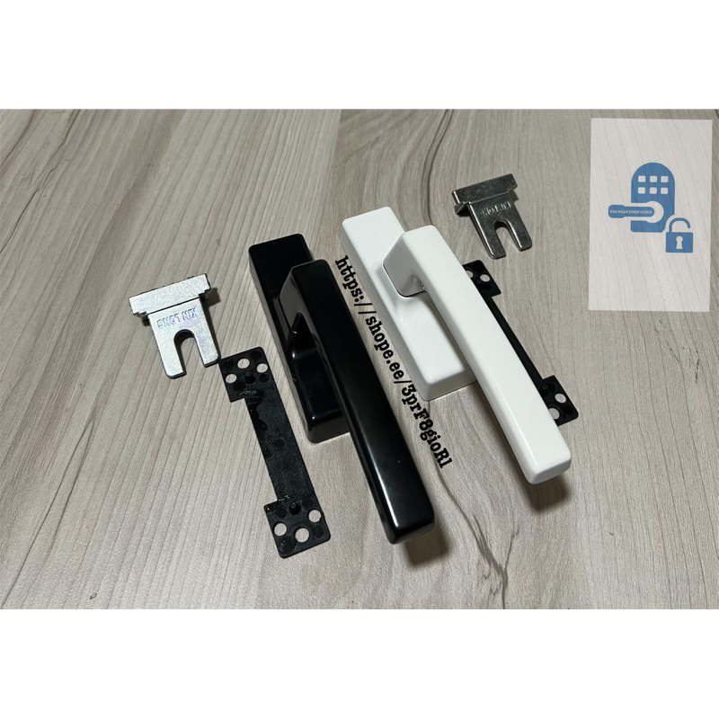 Tay khoá cửa đa điểm nhôm xingfa hàng KINLONG Chính hãng