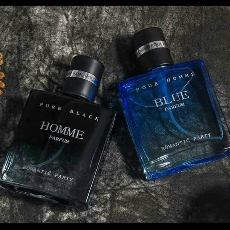 SET 2 CHAI Nước hoa nam hàng nội địa chính hãng Jeanmiss Set 2 chai 30ml Pure Homme + Pure Black