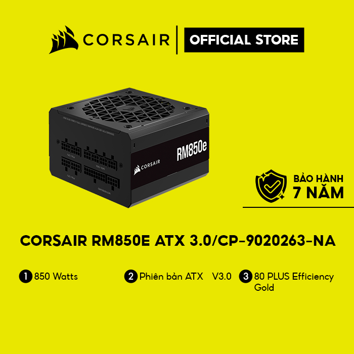 Nguồn máy tính Corsair RM850e ATX 3.0/CP-9020263-NA